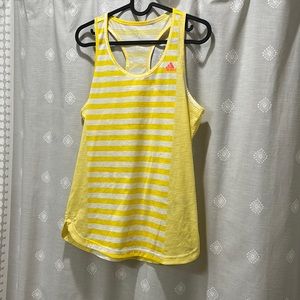 Adidas exercise racer back tank size small